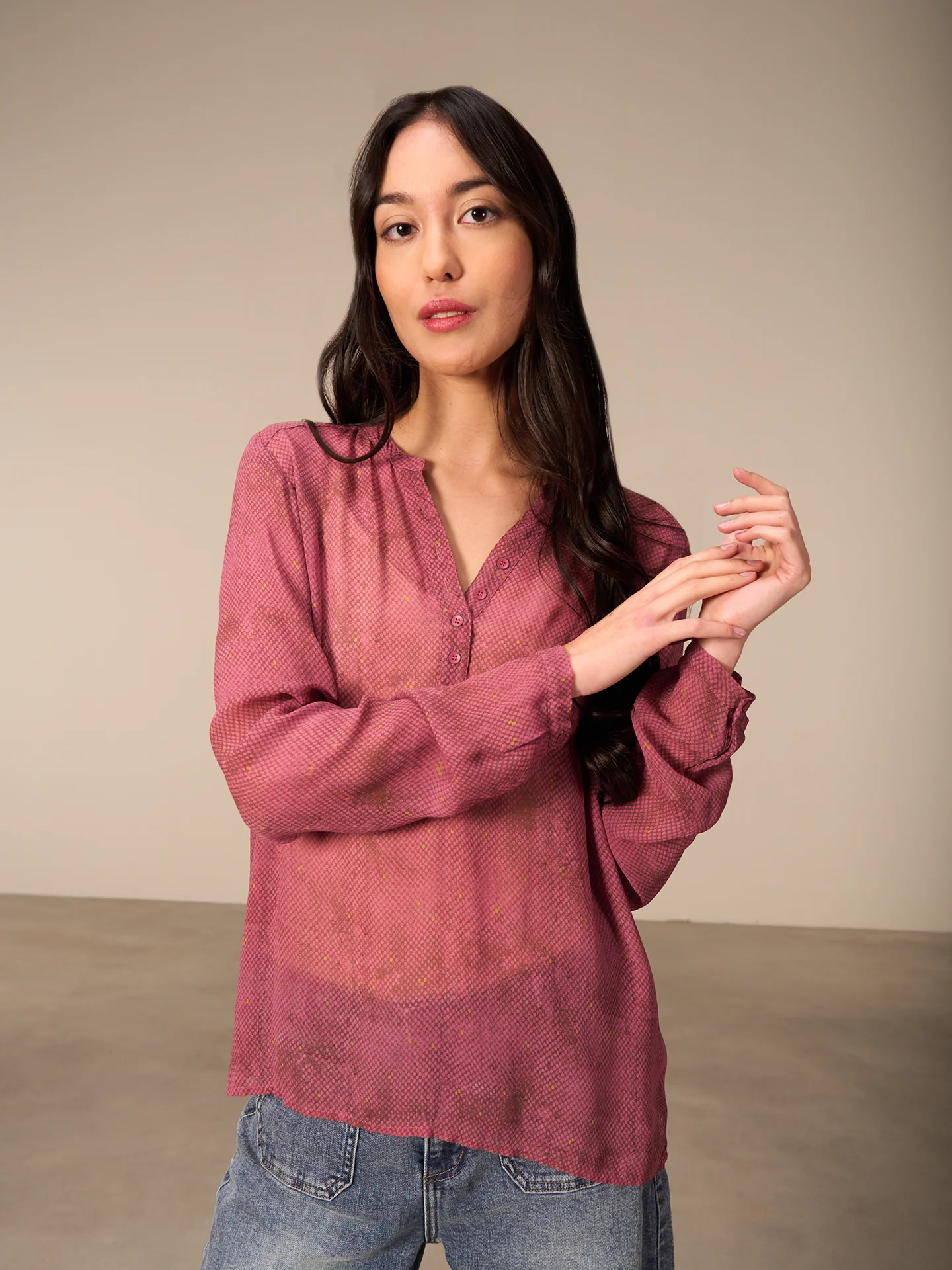 Bluse mit Knopfleiste - Image 6
