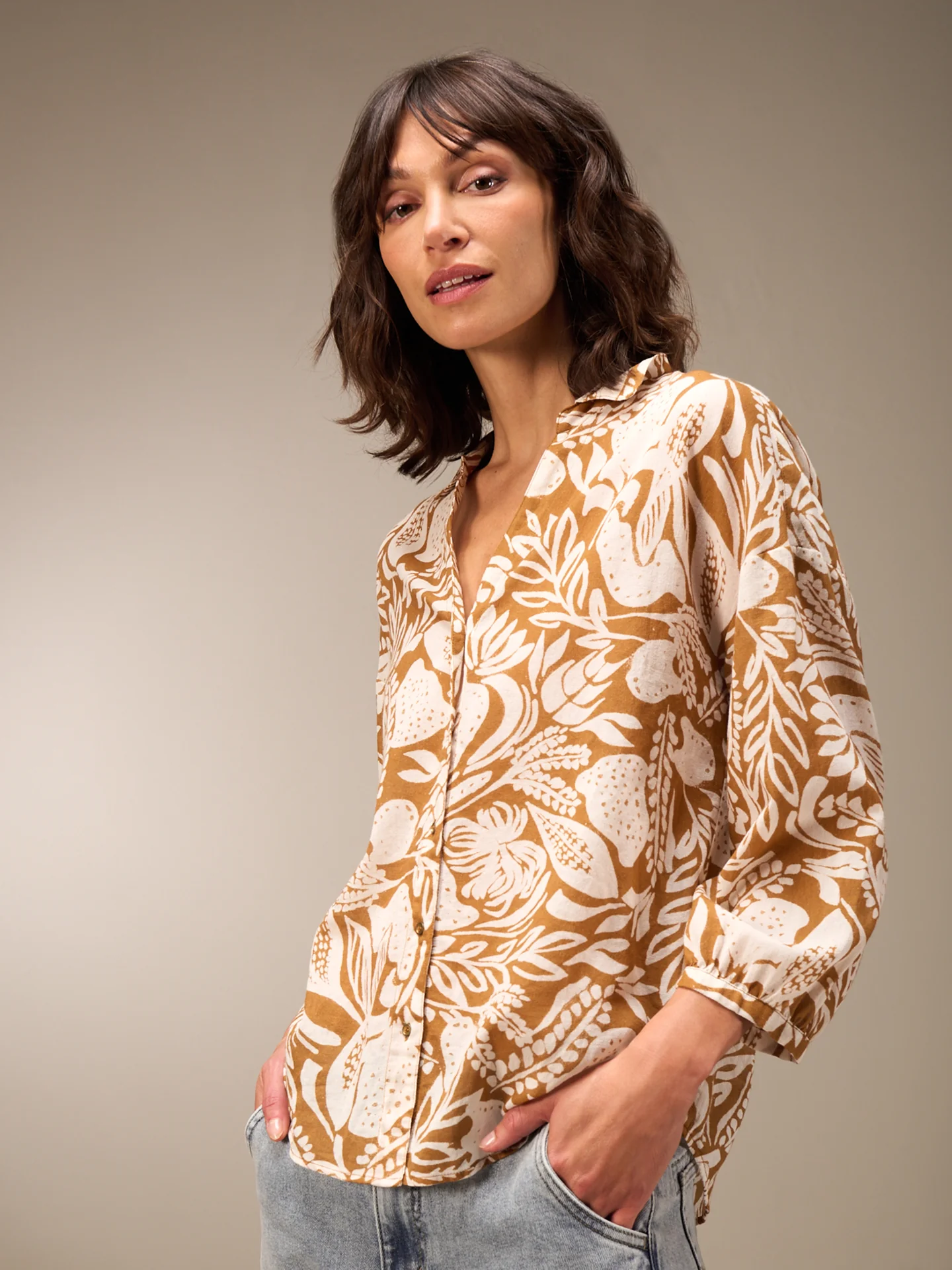 Bluse mit Knopfleiste - Image 9
