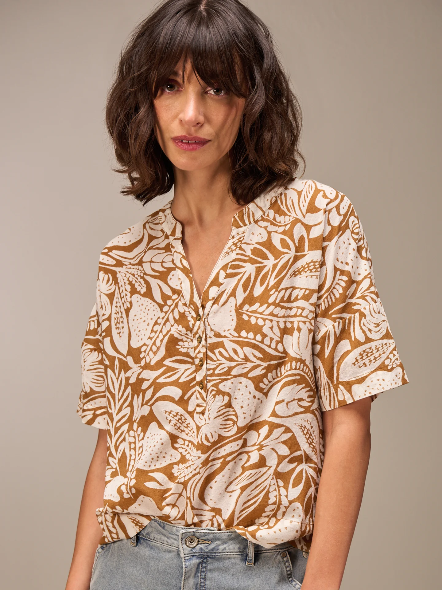 Bluse mit Stehkragen - Image 6