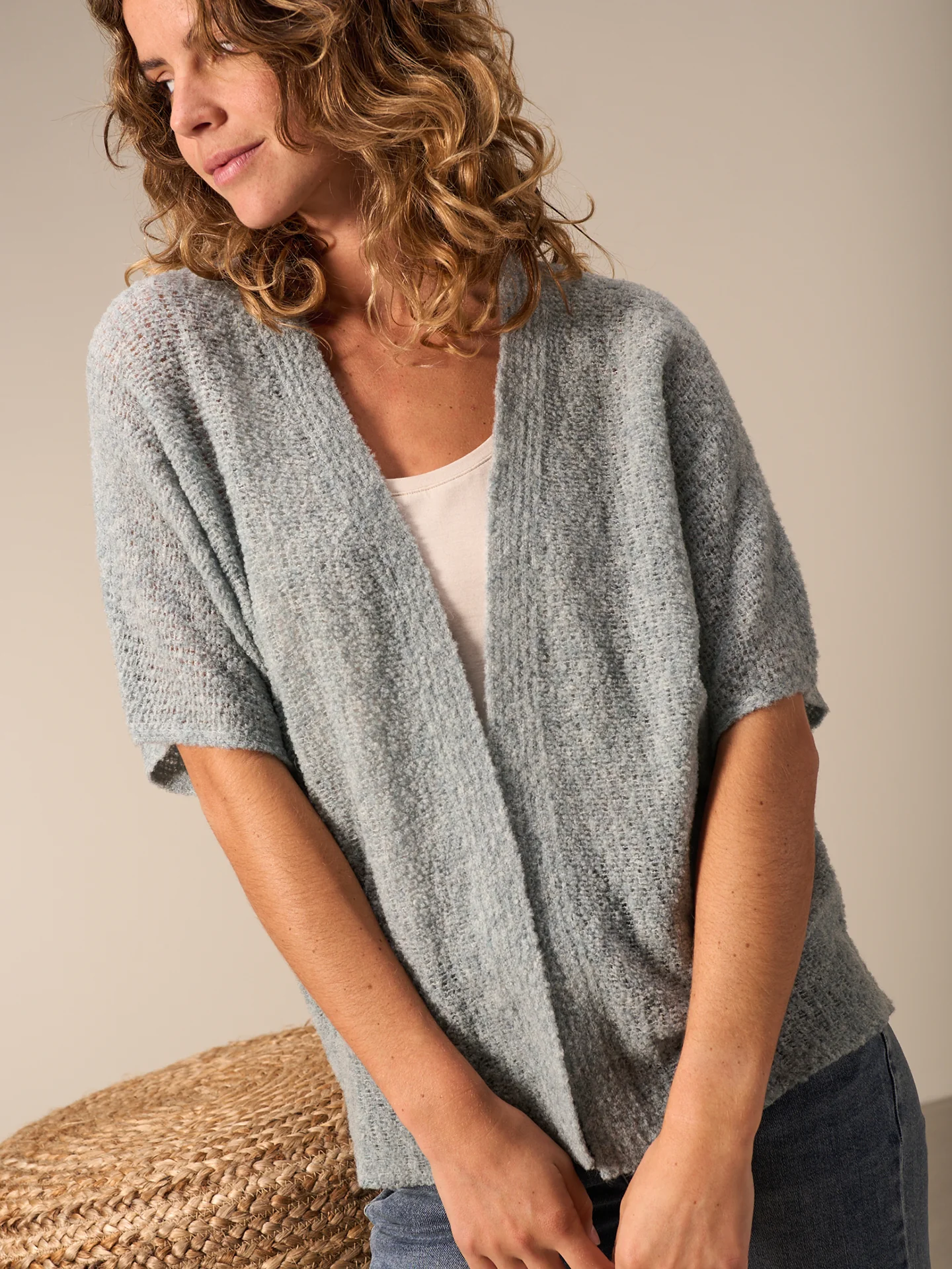 Strickjacke mit Wolle - Image 6